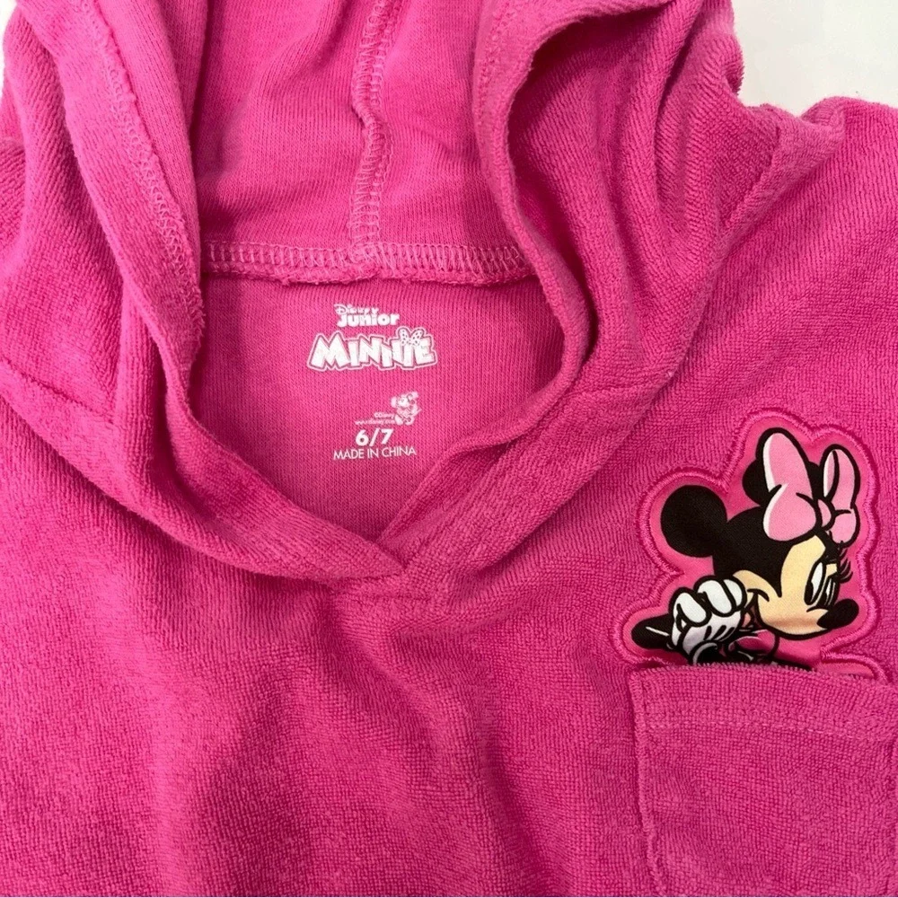 Disney‎ Minnie Mouse Pink Hooded Pajama Robe